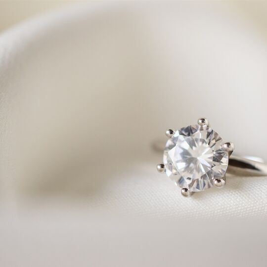 画像1483：ダイヤモンドリングPt900 D2.617ct